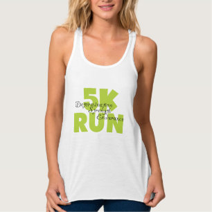Spring Green 5K Run Tank Top