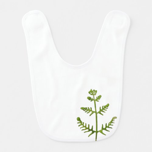 spring green  baby bib