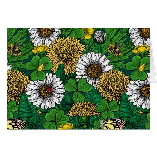 Spring green cards (Front Horizontal)