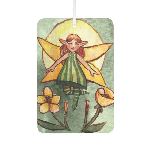 Spring Green Fairy                                 Air Freshener (Front)