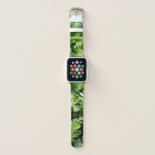 Spring Green Ferns Apple Watch Band