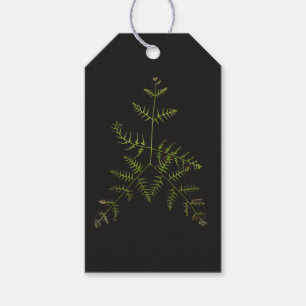spring green gift tags