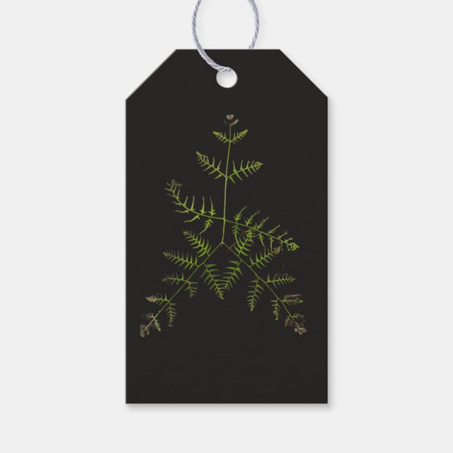 spring green  gift tags (Front)
