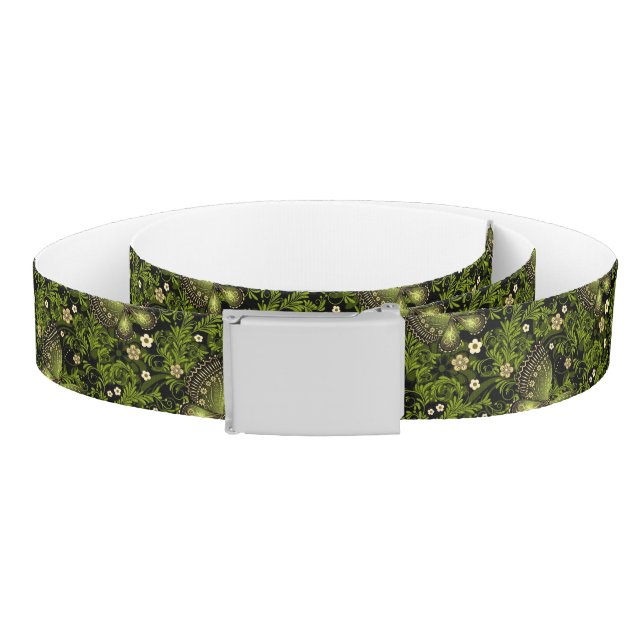 Spring Green-gold Pattern Belt (Coil)