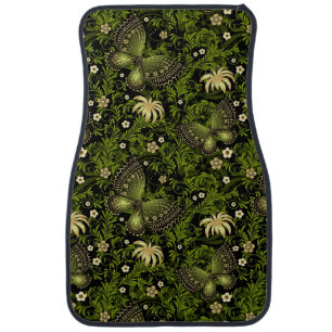 Spring Green-gold Pattern Car Mat