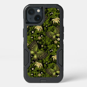 Spring Green-gold Pattern iPhone 13 Case