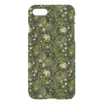 Spring Green-gold Pattern iPhone SE/8/7 Case