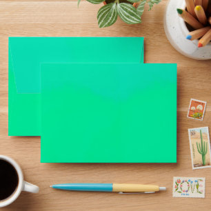 Spring Green Gradient  Envelope