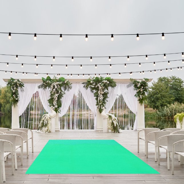 Spring Green Gradient  Outdoor Rug (Insitu (Wedding 1))