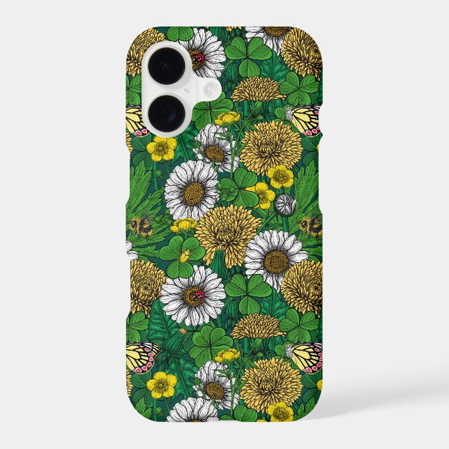 Spring green iPhone case (Back)