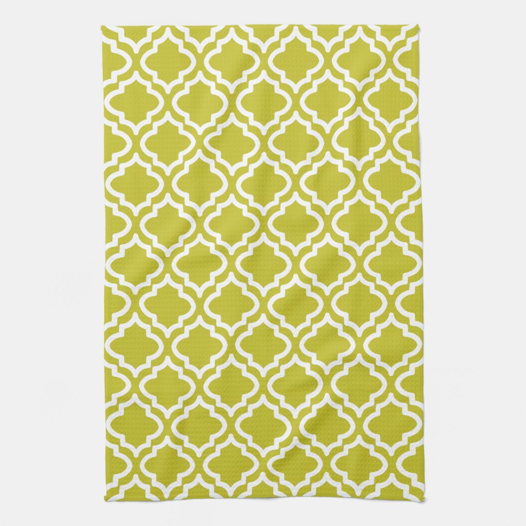 Spring Green Kitchen Towel (Vertical)