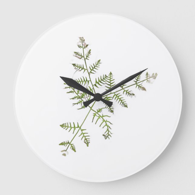spring green  large clock (Front)