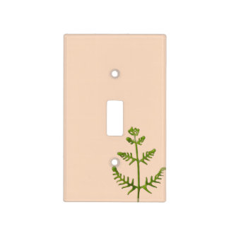 spring green  light switch cover