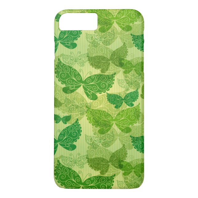 Spring Green Pattern Case-Mate iPhone Case (Back)