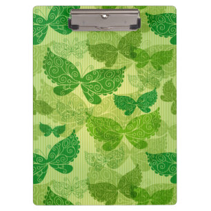 Spring Green Pattern Clipboard