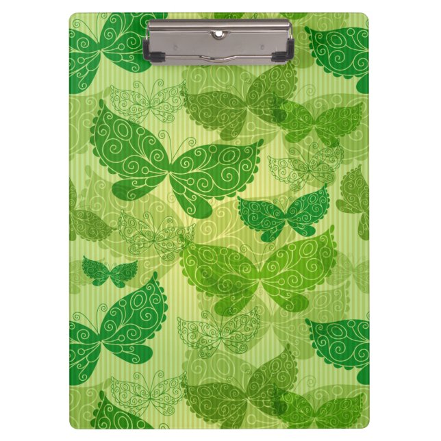 Spring Green Pattern Clipboard (Front)