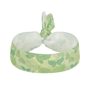 Spring Green Pattern Hair Tie