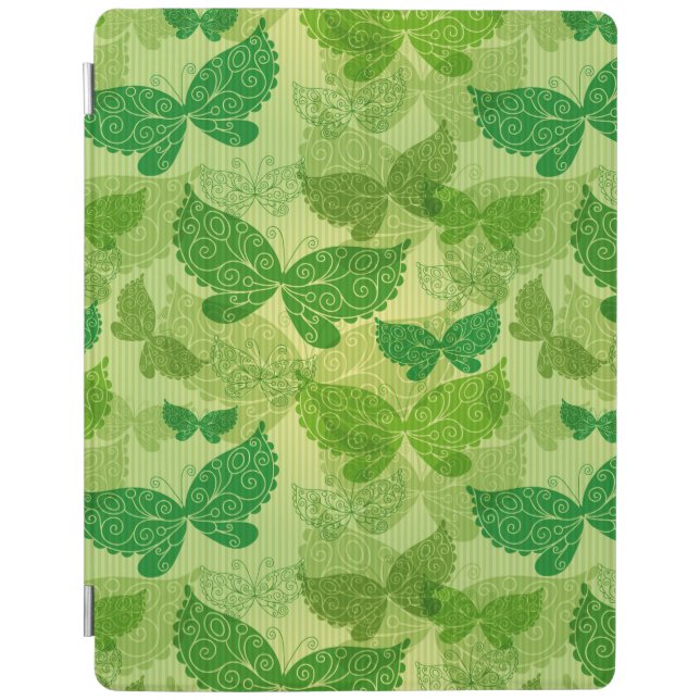 Spring Green Pattern iPad Air Cover (Front)