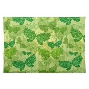 Spring Green Pattern Placemat