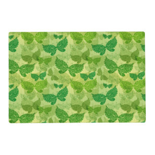 Spring Green Pattern Placemat