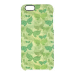 Spring Green Pattern Clear iPhone 6/6S Case