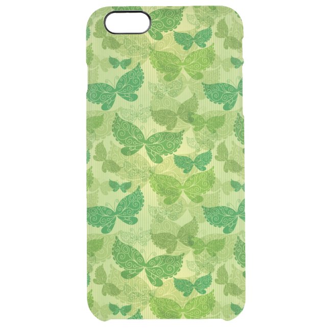 Spring Green Pattern Uncommon iPhone Case (Back)