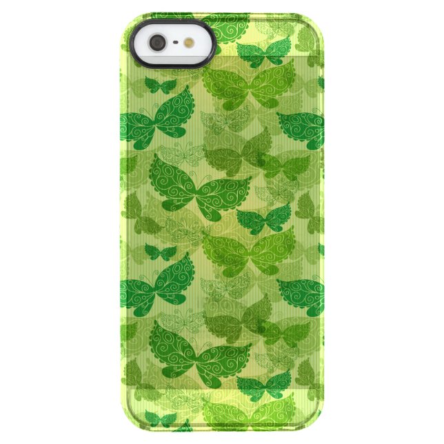 Spring Green Pattern Uncommon iPhone Case (Back)