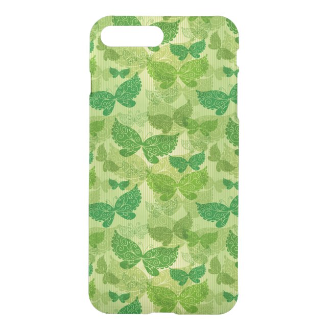 Spring Green Pattern Uncommon iPhone Case (Back)