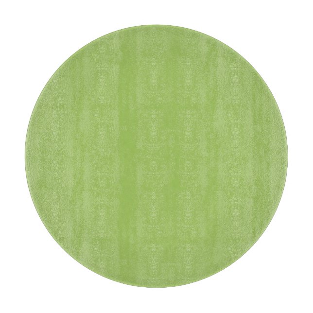 Spring Green, Plain Light Green, Solid Light Green Cutting Board (Front)