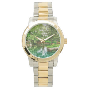 Spring Green Reflections Watch