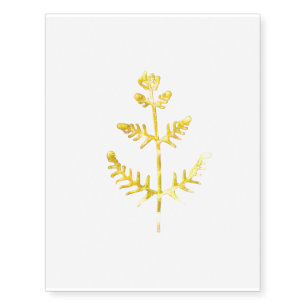 spring green temporary tattoos