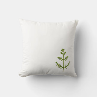 spring green  throw pillow