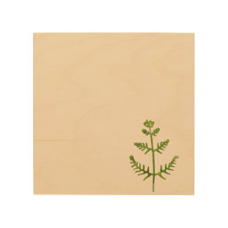 spring green wood wall art