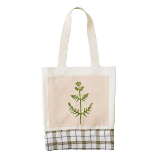 spring green  zazzle HEART tote bag