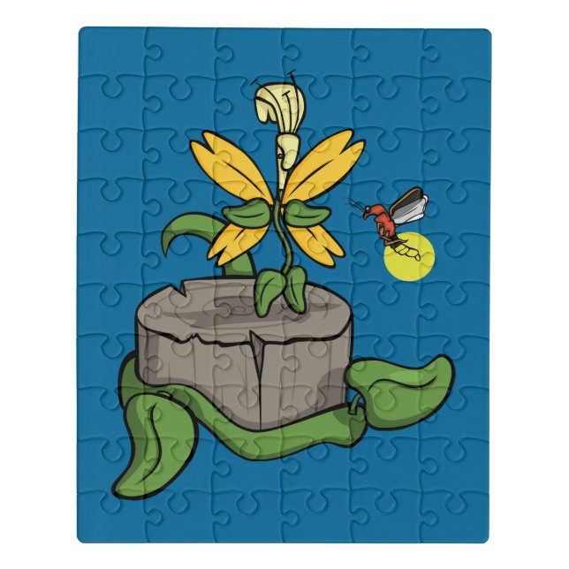 Spring Greets Summer Acrylic Puzzle (Puzzle Vertical)
