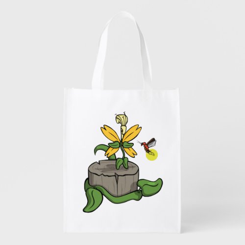 Spring Greets Summer Reusable Shopping Bag