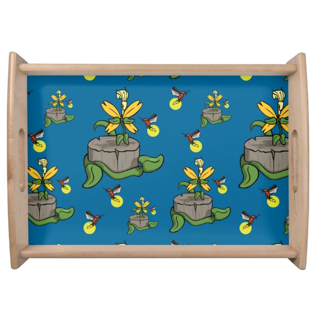 Spring Greets Summer Serving Tray (Front)