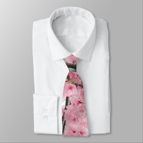 Spring Hanami Festival mens tie