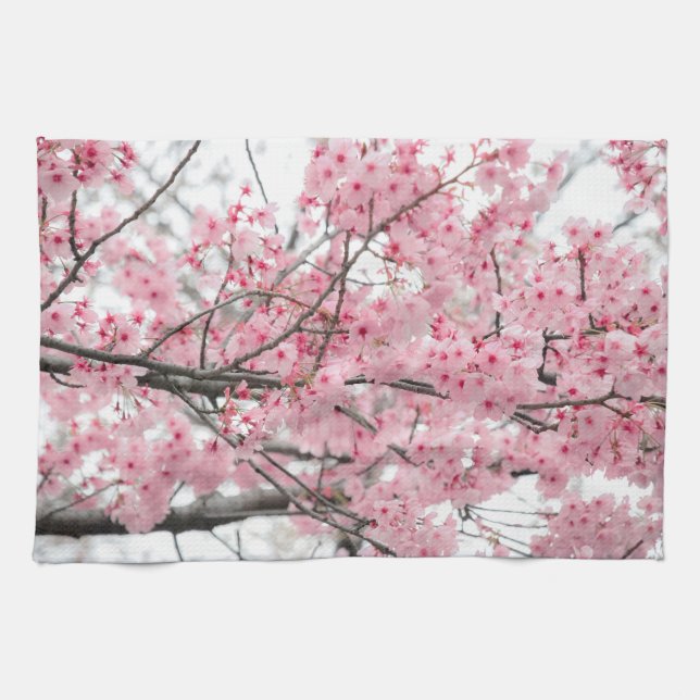 Spring Hanami Festival Towel (Horizontal)