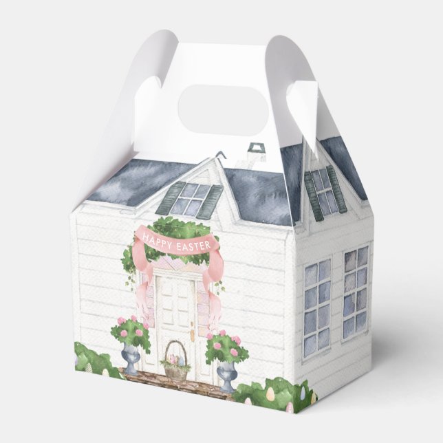 Spring | Happy Easter | House Favor Boxes (Front Side)