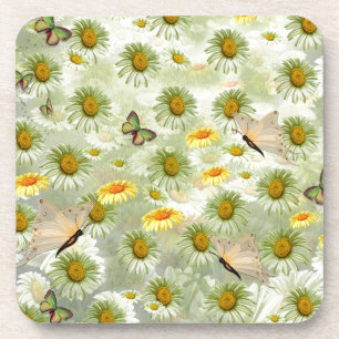 Spring has arrived beverage coaster