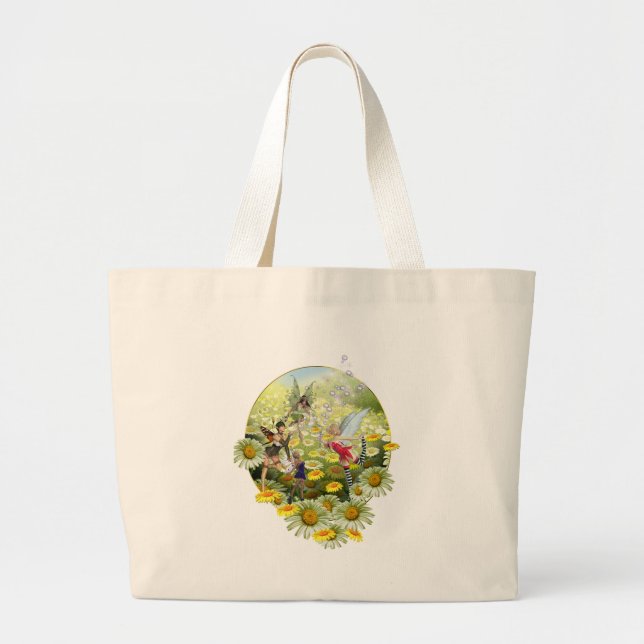 Spring has arrived large tote bag (Front)