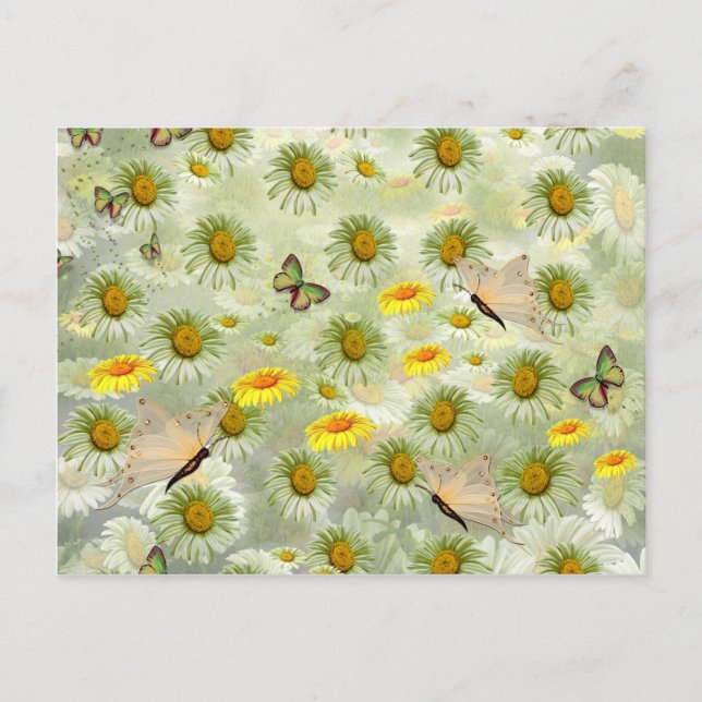 Spring has arrived postcard (Front)