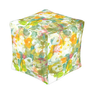Spring has Sprung II Pouf
