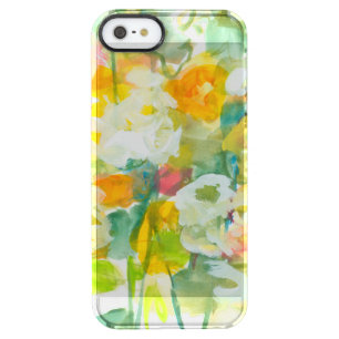 Spring has Sprung II Clear iPhone SE/5/5s Case