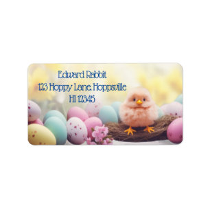 Spring Has Sprung Labels: Personalize Easter  Label