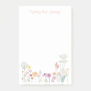 Spring has sprung! Notes