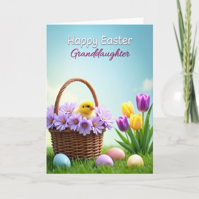 Spring Hatchling Greeting Card (Front)