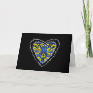 Spring Heart Valentine Love Romance Card