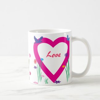 Spring, Hearts and Love Coffee Mug